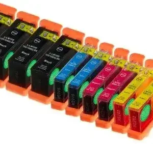 High-Yield 10-Pack Ink Cartridge Combo – Complete Color & Black Set