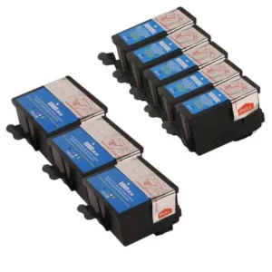 High-Yield Ink Cartridge 8-Pack – Complete Black & Color Printing Set