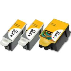 High-Yield Ink Cartridge 3-Pack – Reliable Black & Color Combo