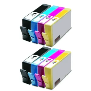 Ultimate High-Yield Ink Cartridge 8-Pack – Full Black & Color Set