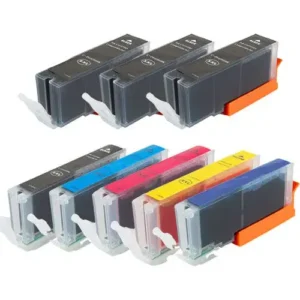Super High-Yield Ink Cartridge 8-Pack – Extended Capacity Color & Black Set